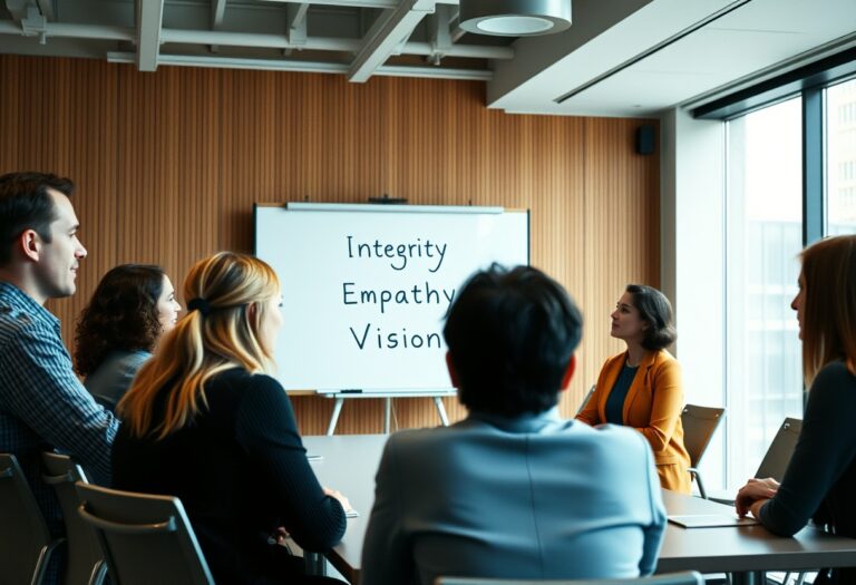 3 Most Important Values as a Leader