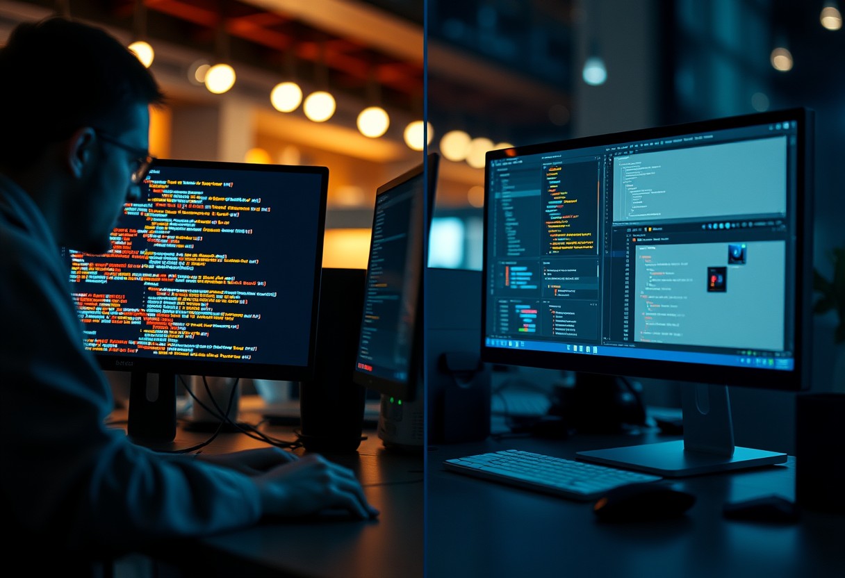 Low-code versus traditional web development: A comparison of efficiency and flexibility in software creation.