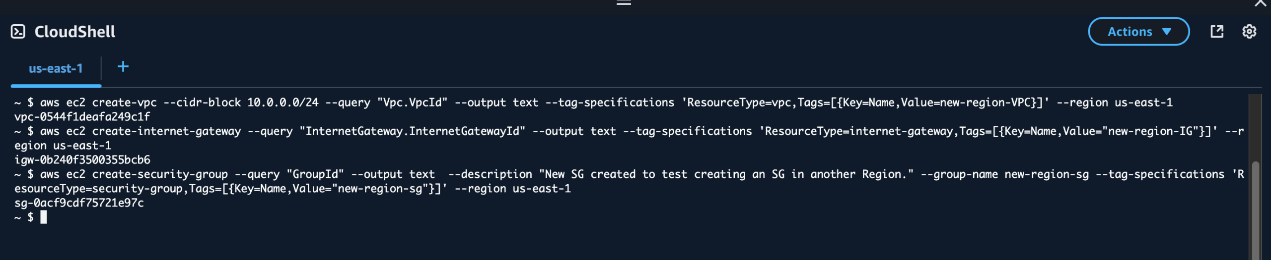 Multi Region Deployment With Aws Cloudshell | Jose Felix Cruz Multi Region Deployment With Aws Cloudshell